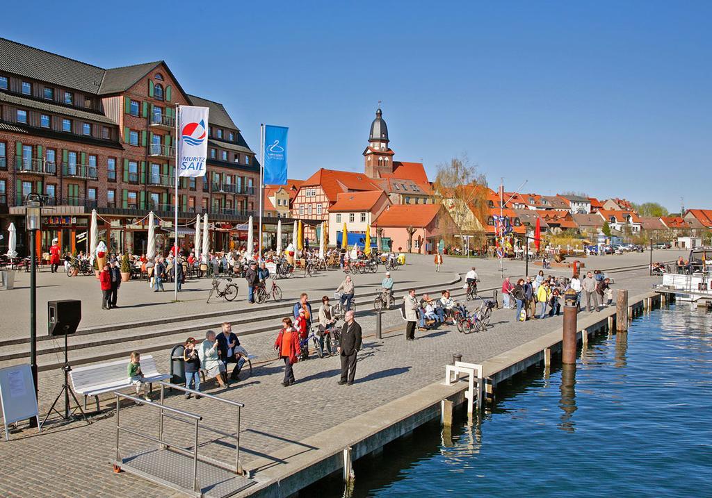 Uferpromenade Apartman Waren  Kültér fotó